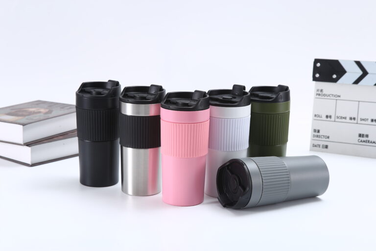 D12 Eco-Friendly Insulated Reusable Mugs  Personalized Stainless Steel Travel Cups for Wate